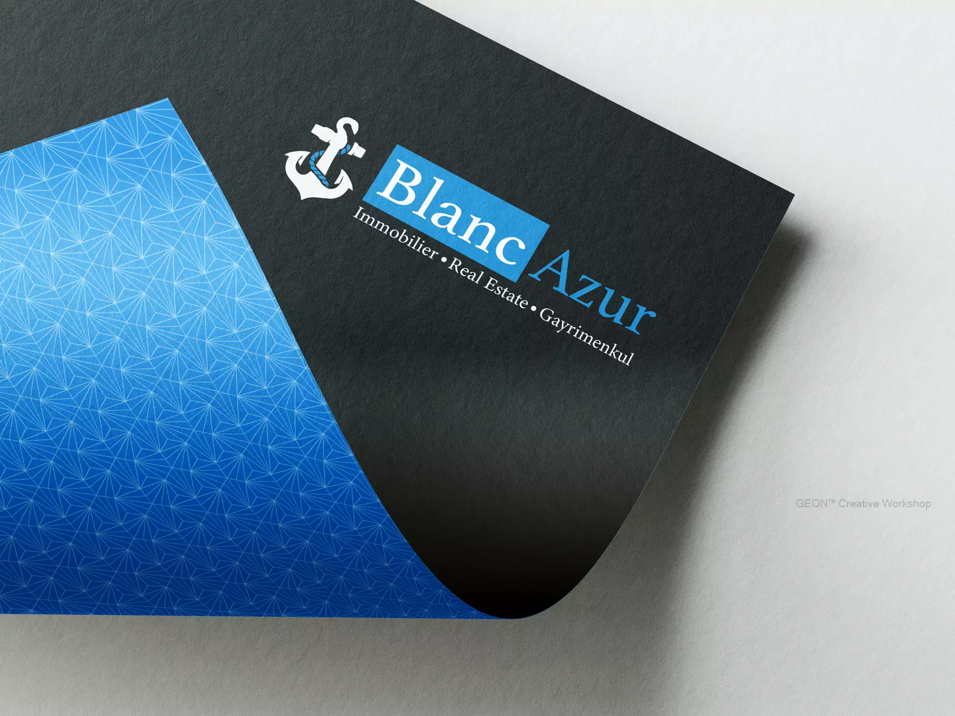 Bursa Blanc Azure Logo Tasarımı Hizmetleri verildi