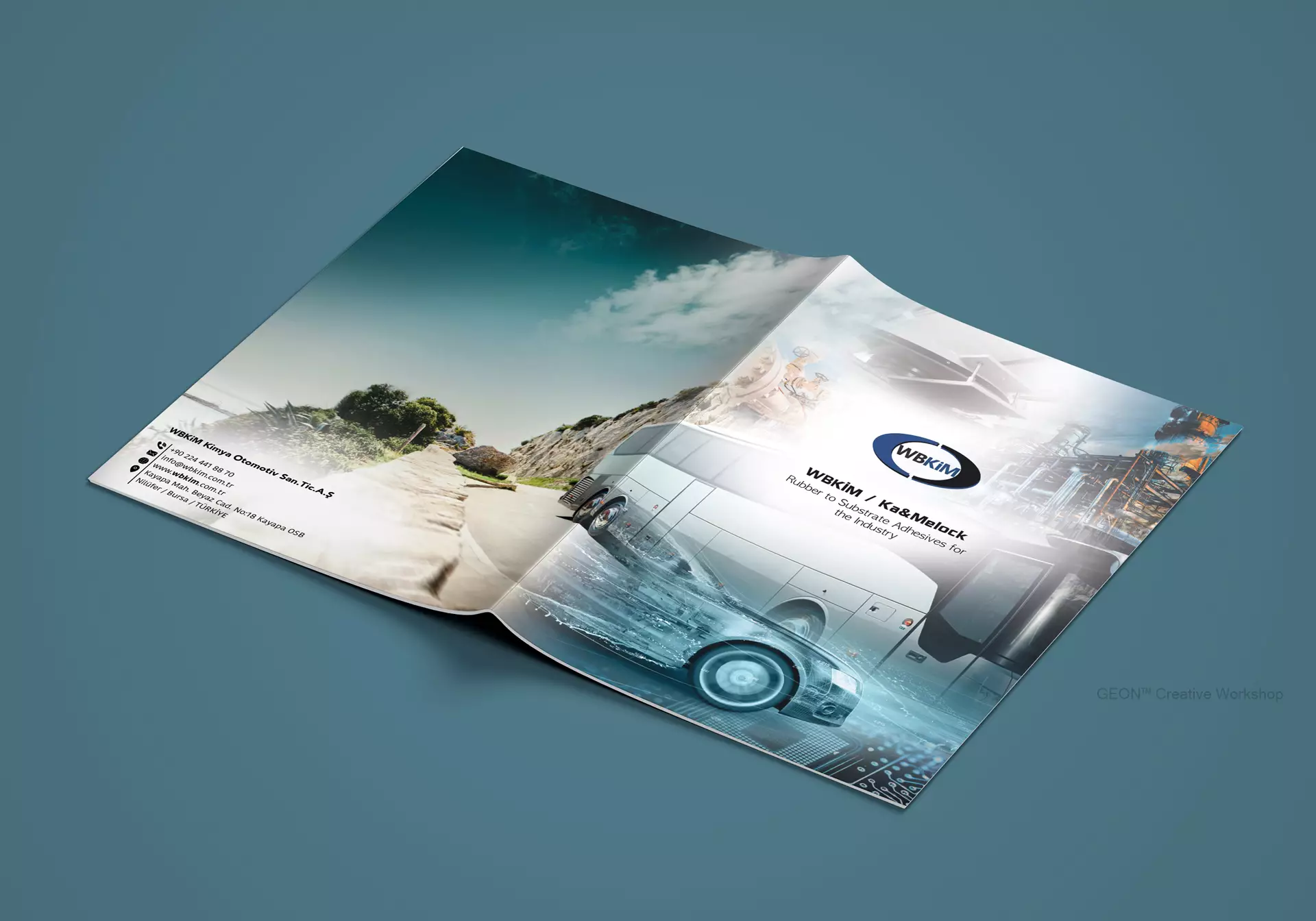 Bursa Katalog Tasarım WbKim kurumsal kimlik tasarımı Bursa'da Geon Ajans